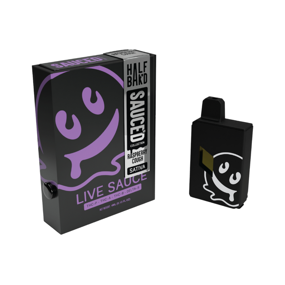 Raspberry Cough - 4G Live Resin Disposable 5CT DIPSPLAY