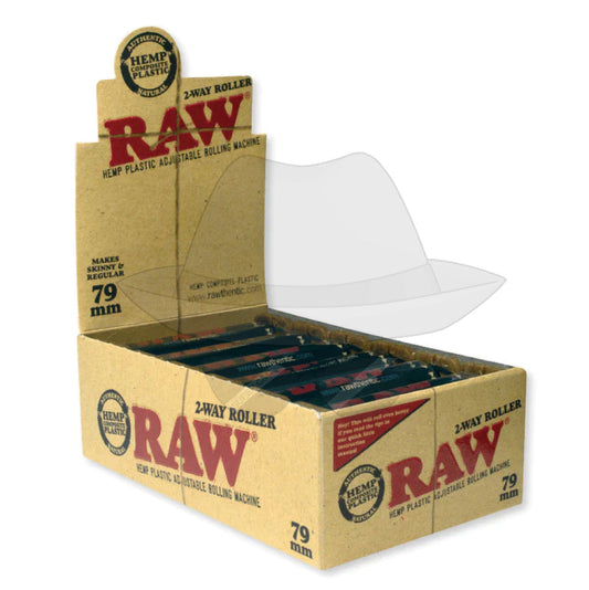 RAW 2-Way Rolling Machine 79mm (11/4 Size& 11/2)-12ct