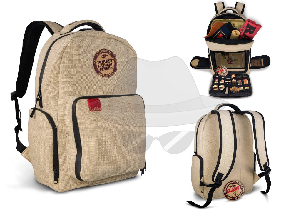 Raw Backpack Burlap