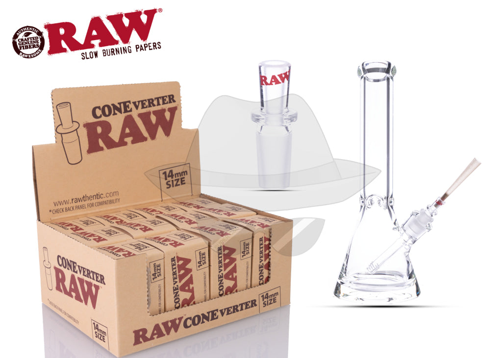 Raw Cone Verter Display of 12