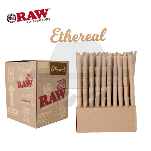 RAW Ethereal Cone-500ct