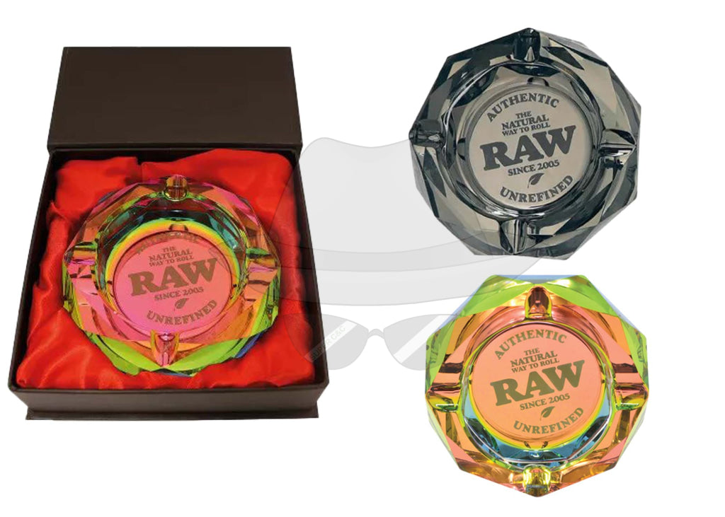Raw Glass Ashtray