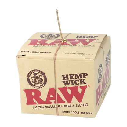RAW Hemp Wick 100ft Spool