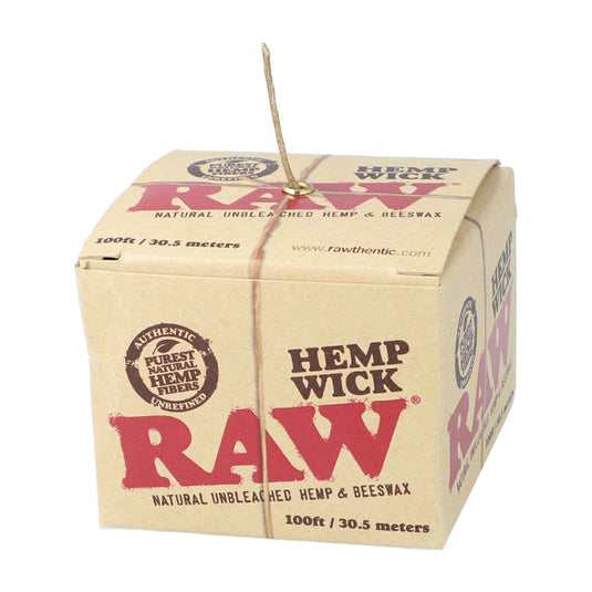RAW Hemp Wick 100ft Spool