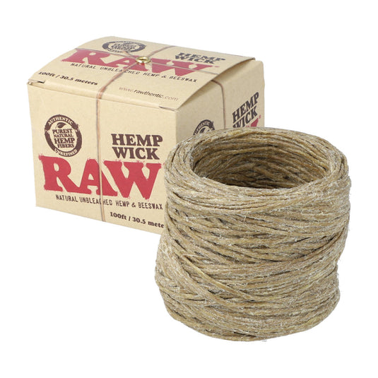 RAW Hemp Wick 100ft Spool