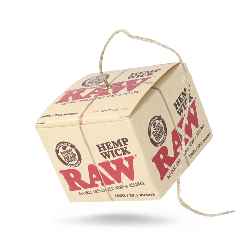 Load image into Gallery viewer, RAW Hemp Wick 100ft Spool
