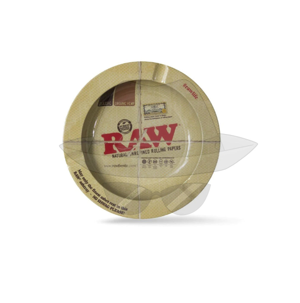 Raw Metal Ashtray Tray