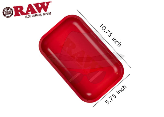 RAW Red Matte Metal Tray