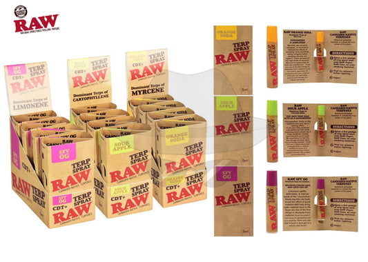 Raw Terpene Spray 8ct/Display