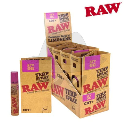 Raw Terpene Spray 8ct/Display