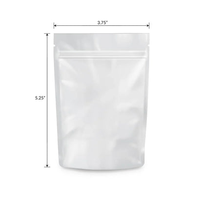 Loud Lock 1/8 Ounce Mylar Smell Proof Vacuum Seal Bags - 1,000 Count