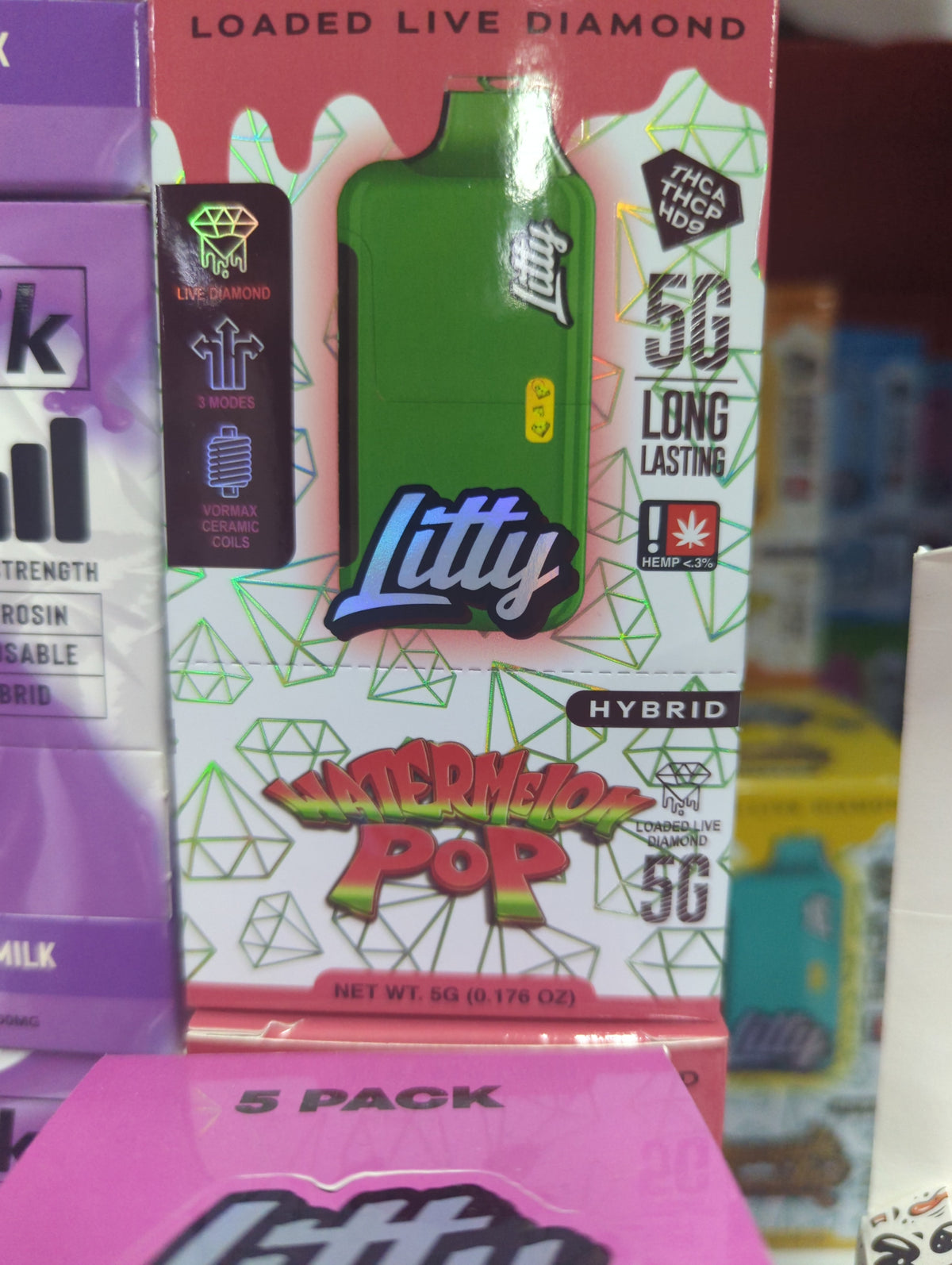Litty 5g thca thp hd9 5pk