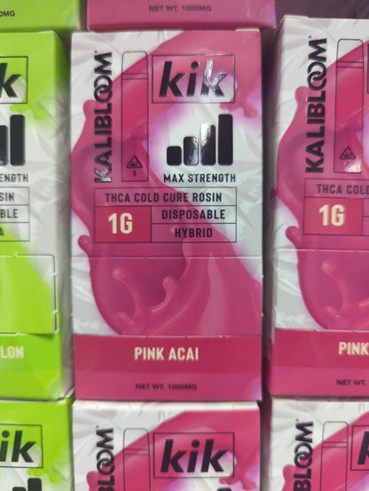 Kik kalibloom thca cold cure rosin disposable 10pk