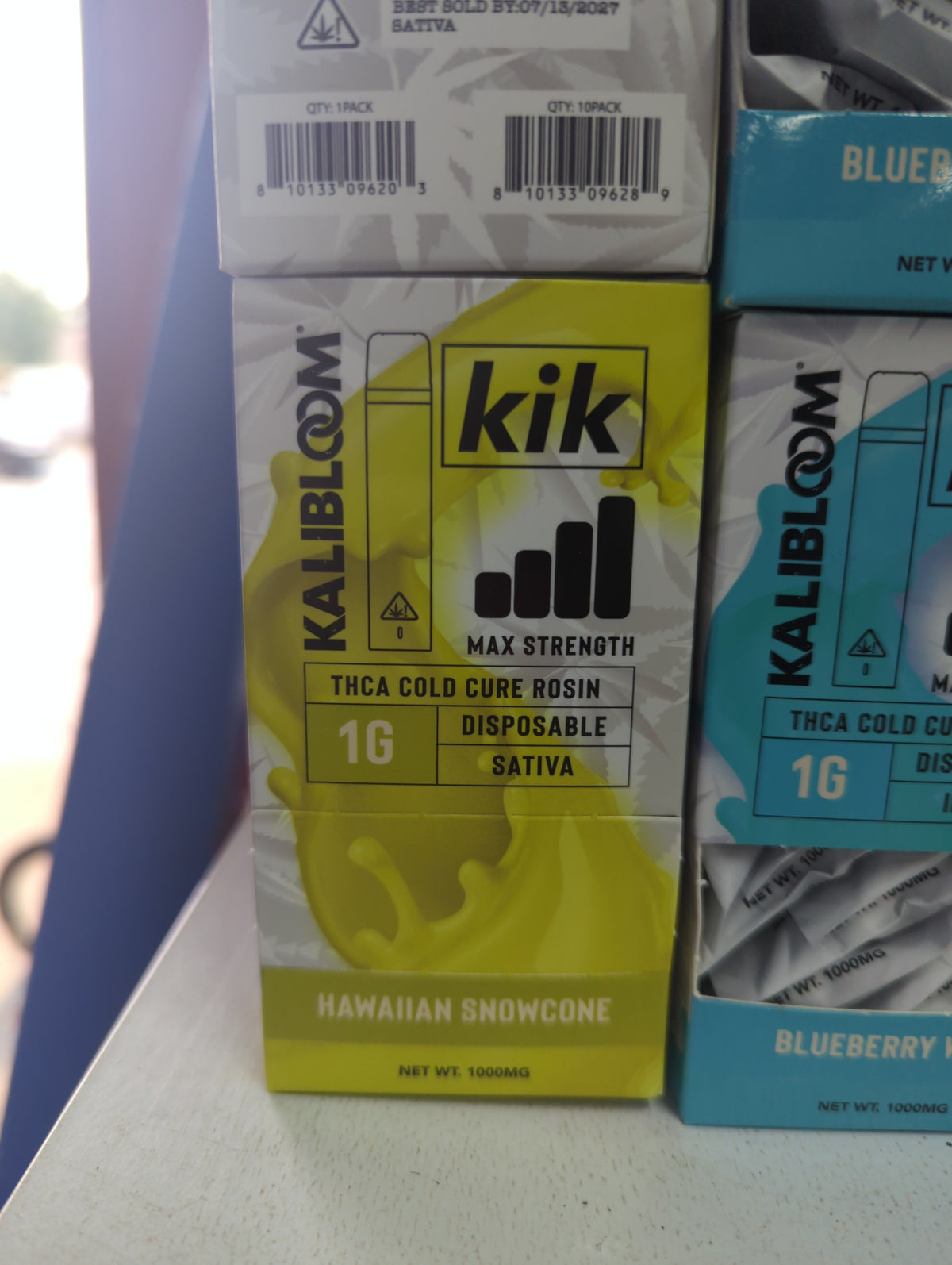 Kik kalibloom thca cold cure rosin disposable 10pk