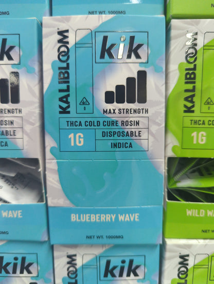 Kik kalibloom thca cold cure rosin disposable 10pk