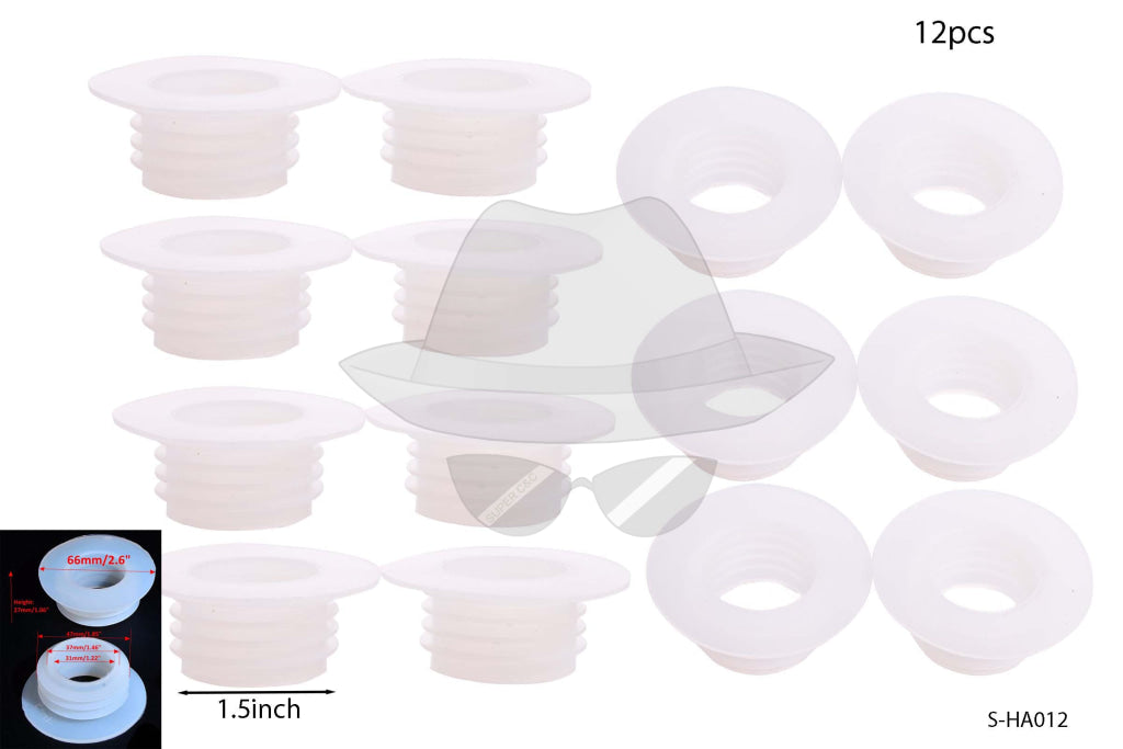 S-HA012 Silicone Seal Ring For Hookah-40mm-12pcs