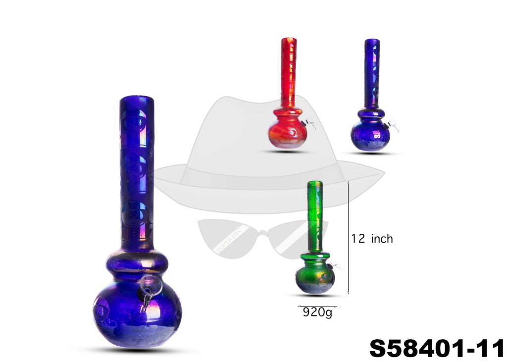 S58401-11 12 INCH SOFTGLASS WATER PIPE