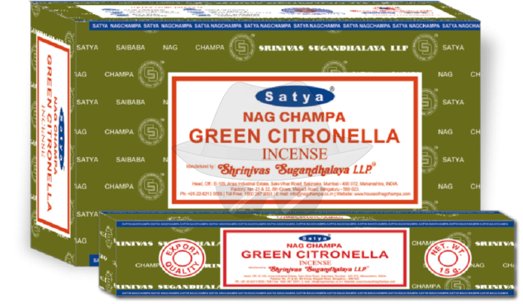 Satya Green Citronella Incense