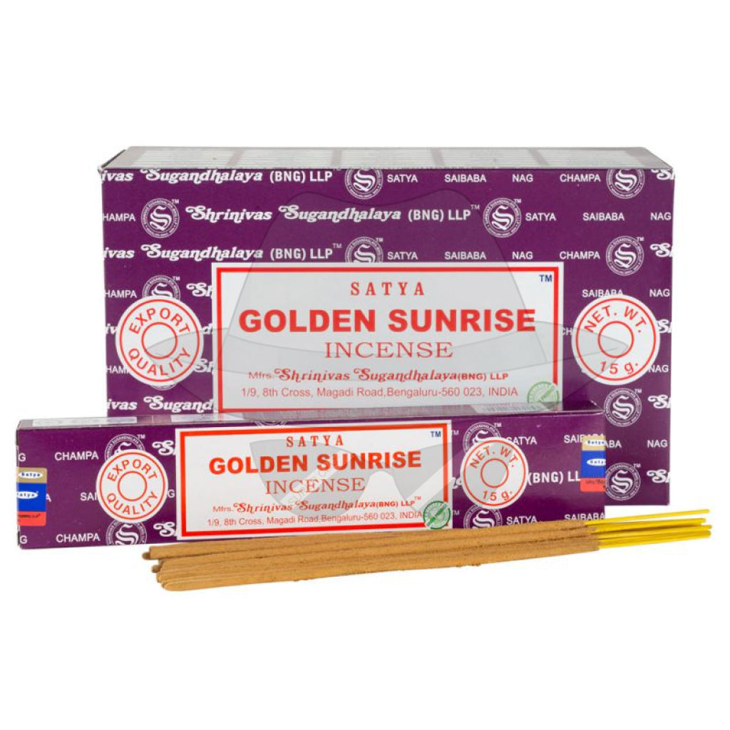 Satya Incense Golden Sunrise