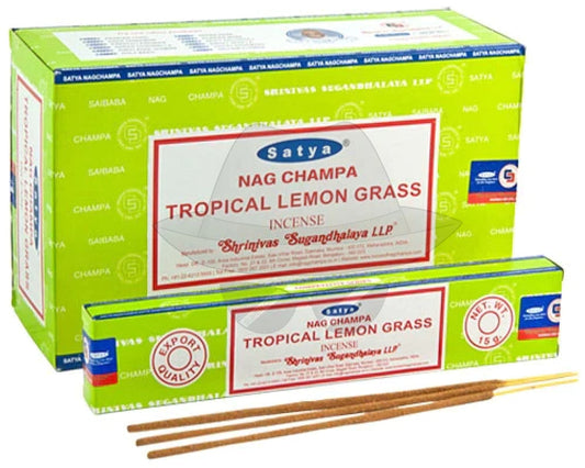 Satya Incense Tropical Lemon Grass