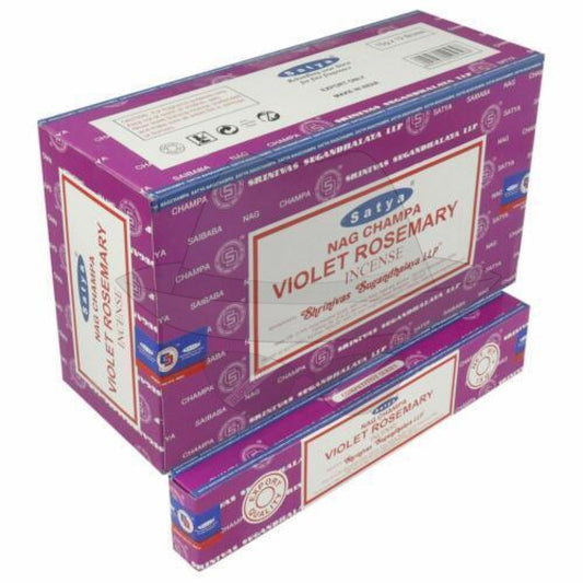 Satya Incense Violet Rosemary
