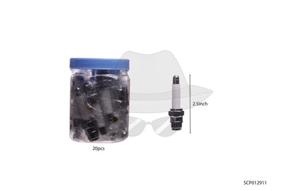 SCP012911  Spark Plug Metal Pipe -20ct