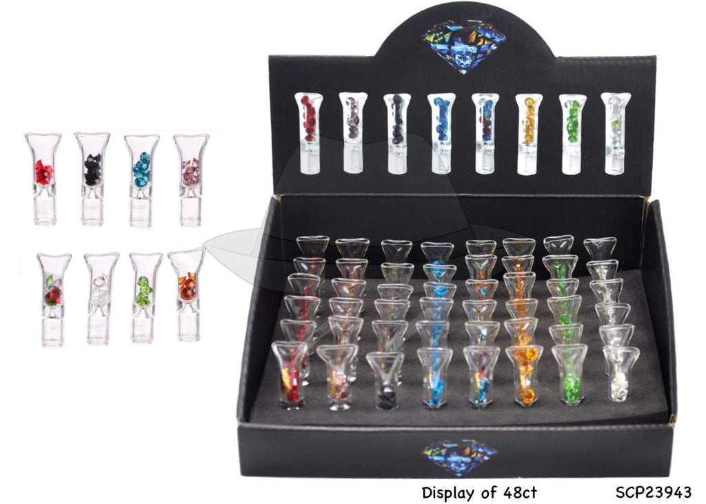 SCP23943 Diamon Glass Tip -48ct