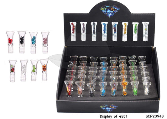 SCP23943 Diamon Glass Tip -48ct
