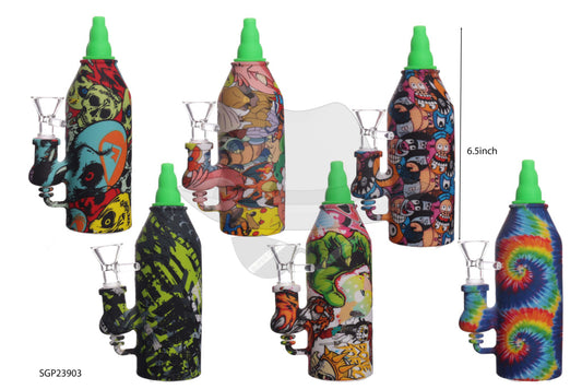 SGP23903 Bottle Silicone Water Pipe