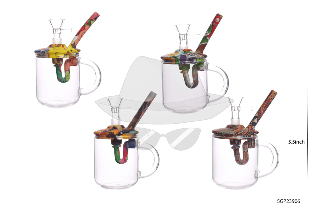 SGP23906 Cup Silicone Water Pipe