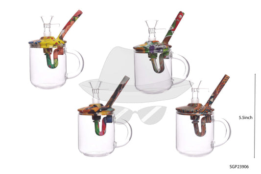 SGP23906 Cup Silicone Water Pipe