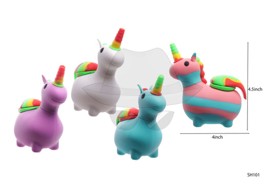 SHP101 Unicorn Silicone Pipe