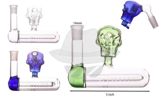 Skull Inline Ash Catcher 14mm