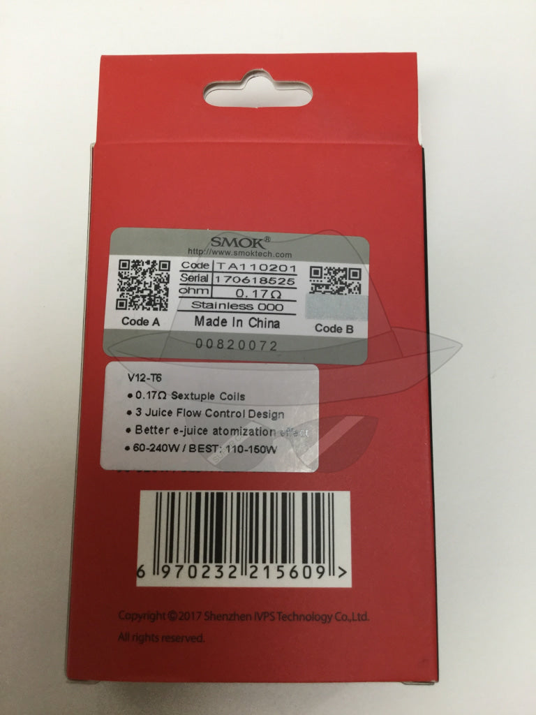 SMOK V12-T6 COIL