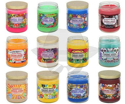 SMOKE ODOR EXTERMINATOR CANDLE Jar 13oz