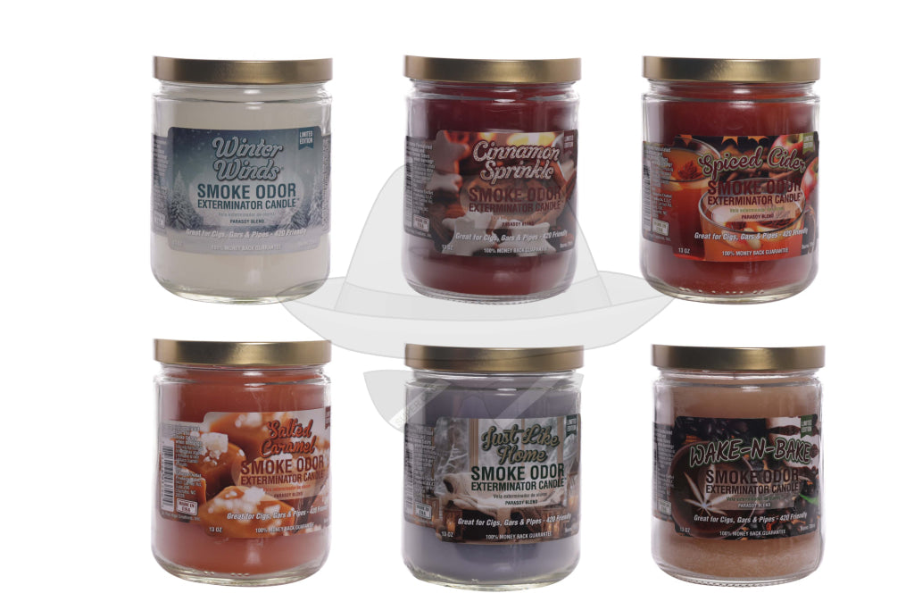 SMOKE ODOR EXTERMINATOR CANDLE Jar 13oz