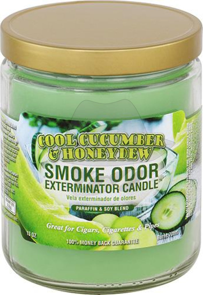 SMOKE ODOR EXTERMINATOR CANDLE Jar 13oz