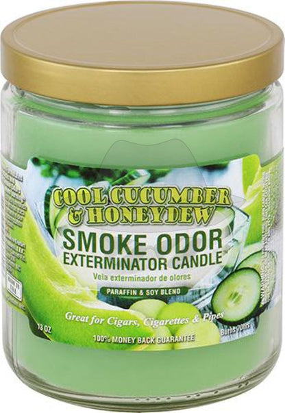 SMOKE ODOR EXTERMINATOR CANDLE Jar 13oz