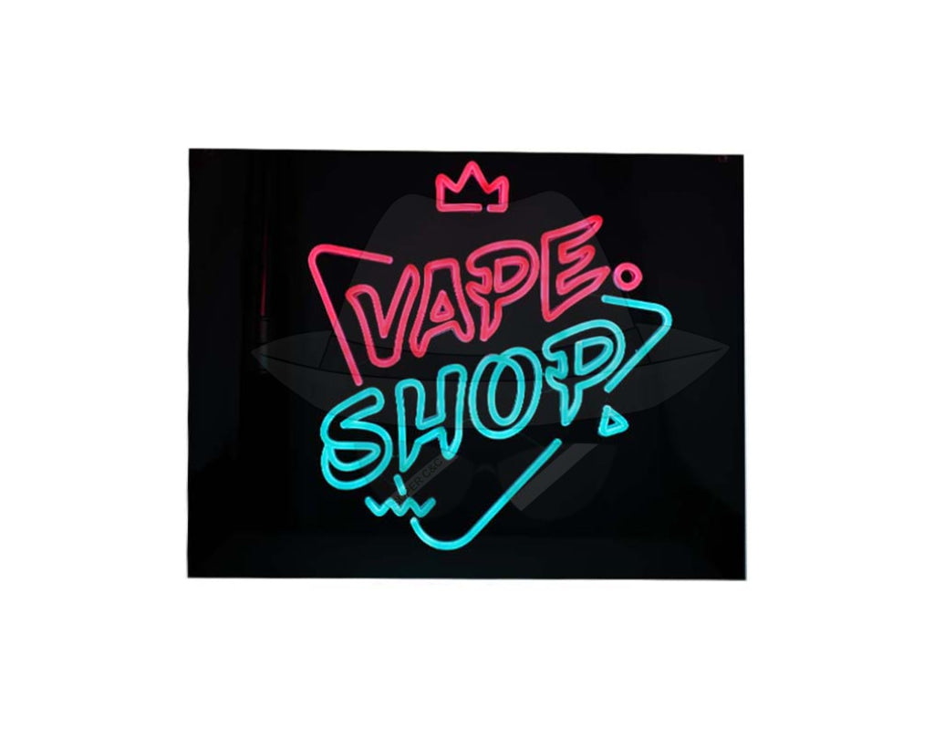 Smoke Shop Flashing&Animated Led Sign 23"x18"