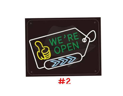 Smoke Shop Flashing&Animated Led Sign 23"x18"
