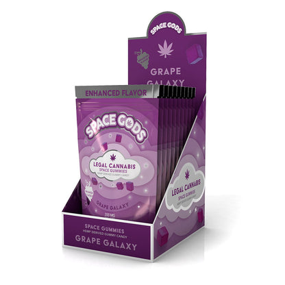 Space Gods Grape Galaxy | THC + CBD – 10pc