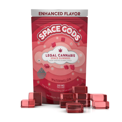 Space Gods Watermelon | THC + CBD – 10pc