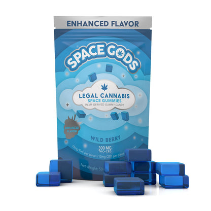 Space Gods Wild Berry | THC + CBD – 10pc