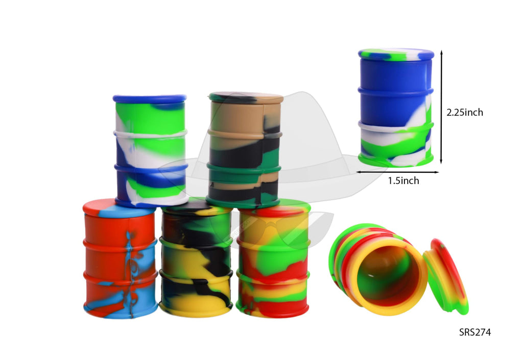 SRS274 Barrel Silicone Container 500ml