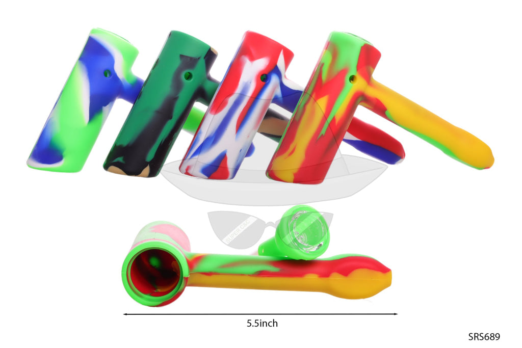 SRS689 Silicone Hemmer Pipe