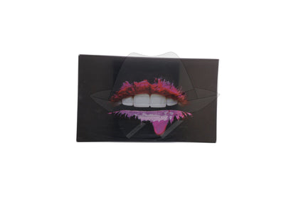 STR21802  M 10"x6" Glass Rolling Tray