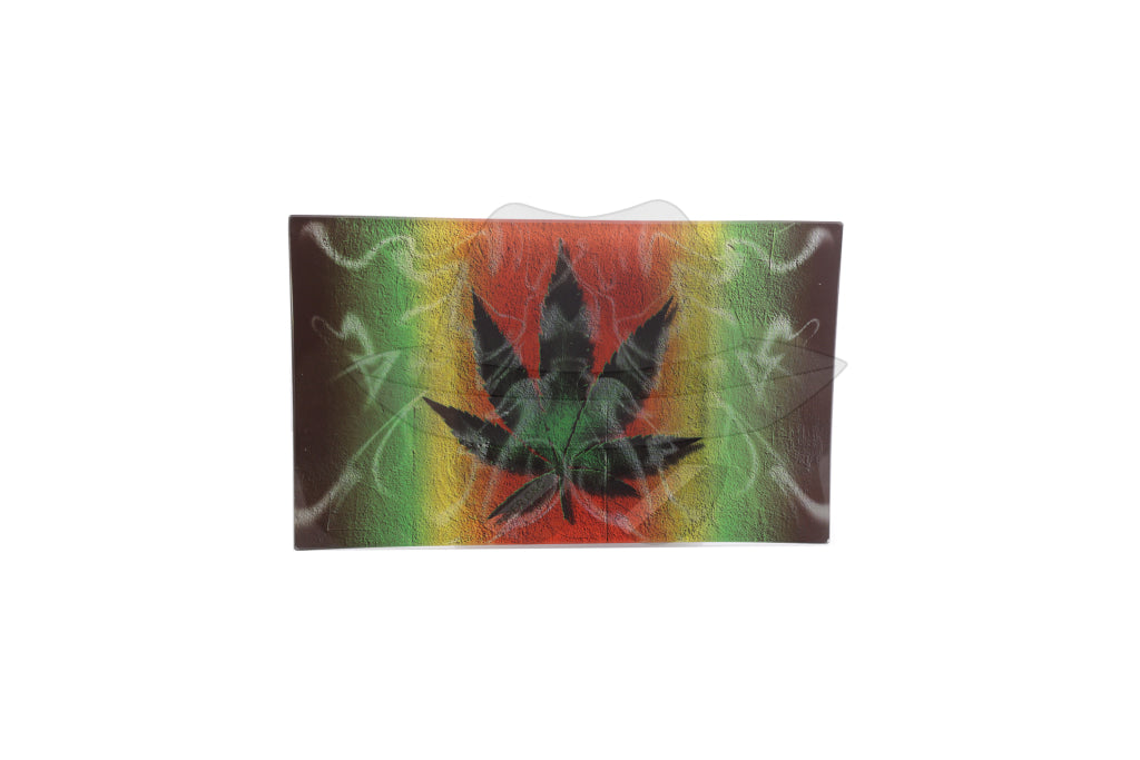 STR21802  M 10"x6" Glass Rolling Tray