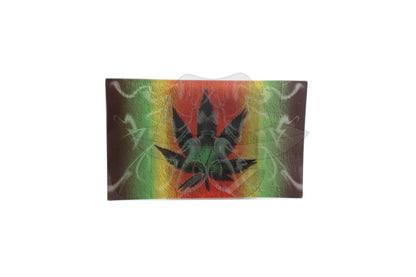 STR21802  M 10"x6" Glass Rolling Tray