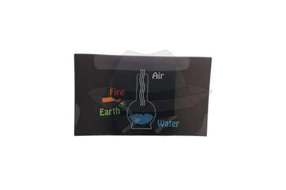 STR21802  M 10"x6" Glass Rolling Tray