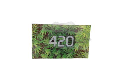 STR21802  M 10"x6" Glass Rolling Tray